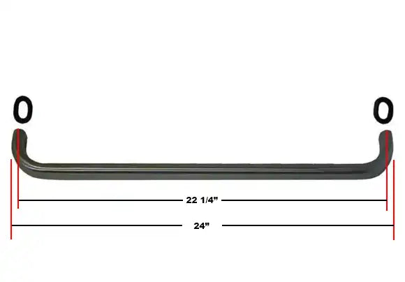 AOG 24-Inch Grill Hood Handle - 24-B-21