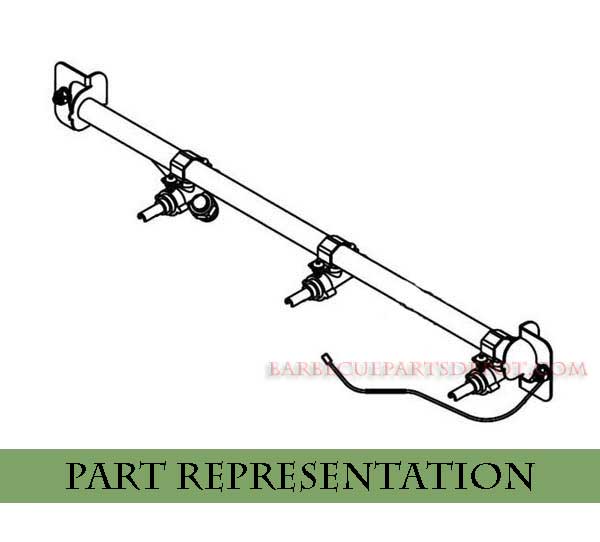 AOG 30" T-Series Slide-In Valve Manifold - 30-B-08T