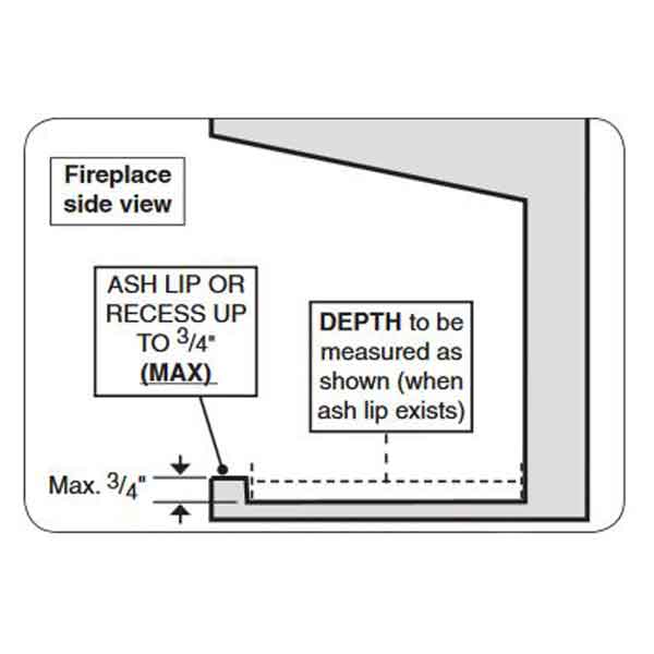 Ash Lip/Recess Details