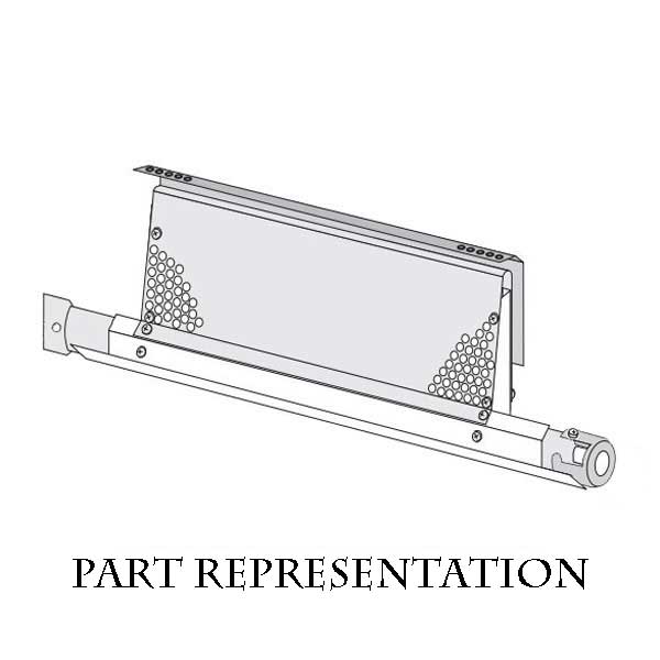 Fire Magic Pre-2007 Elite Right Back Burner Assembly