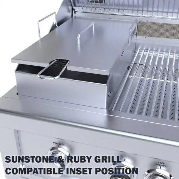  Sunstone Deep Fryer, Steamer & Boiler Grill Insert – SUNCP-FRYER